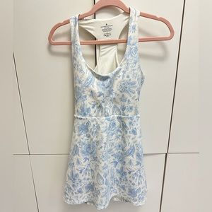 Blue and White Active Dress from Dillard